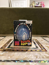 Nee Doh Swirlie Eggs Blue NEW