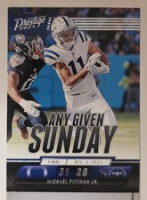 2024 Panini Prestige Football Any Given Sunday Michael Pittman Jr #AGS-MPJ