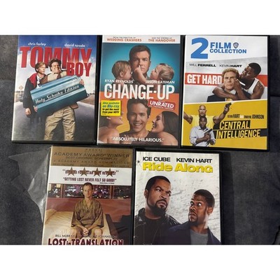 Comedy DVD Lot of 5 Tommy Boy Holy Schnike Edition Get Hard Ride Along