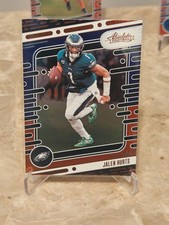 🏈2024 absolute JALEN HURTS (red & blue) football card #86🏈 *Eagles*