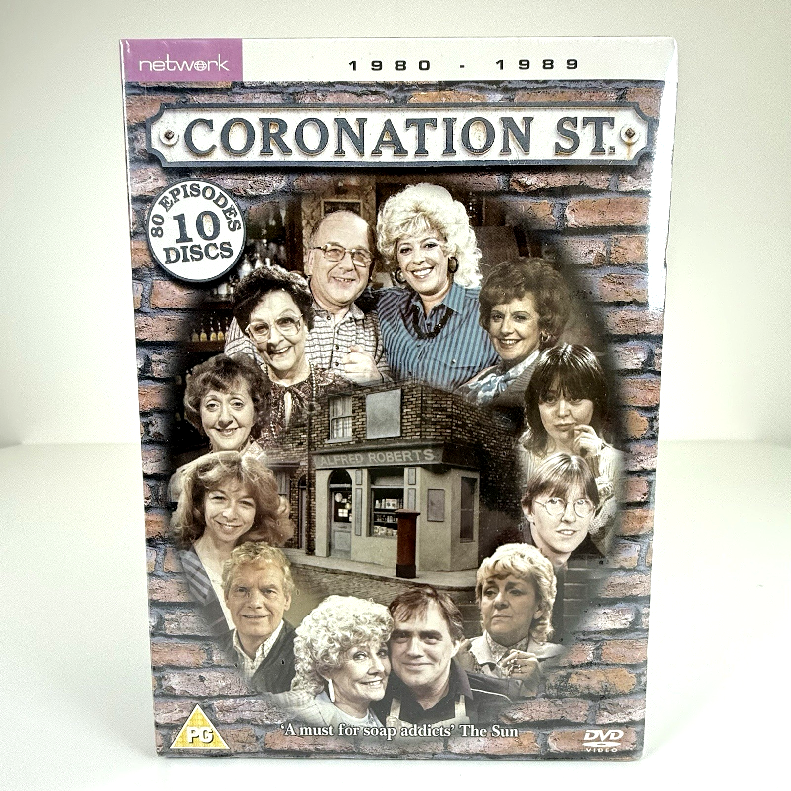 Coronation Street 1980-1989 DVD Box Set 10 Discs Brand New and Sealed
