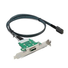 Mini SAS Cable, SFF-8087 to SFF-8088 Straight to Straight High-Speed Data Transf