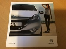 Peugeot 208 Verkaufsprospekt 2012 Ref MCP 3557 04/12 PEU1200