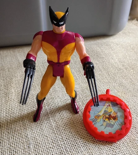 Wolverine Mattel Secret Wars Vintage 1984 Marvel Action Figure With Claws Shield
