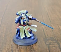 Warhammer 40k Space Marines Primaris Librarian in Phobos Armour Painted