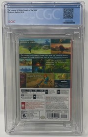 CGC Graded Legend of Zelda: Breath of the Wild NEW Switch (1014721002, 9.9 A++)