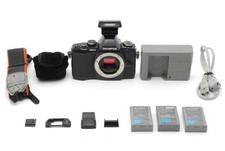MINT Olympus OM-D E-M5 Black Digital Camera Body w/Flash From Japan