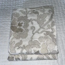 2 Waterford Fine Linens Embroidered King  Shams Cotton