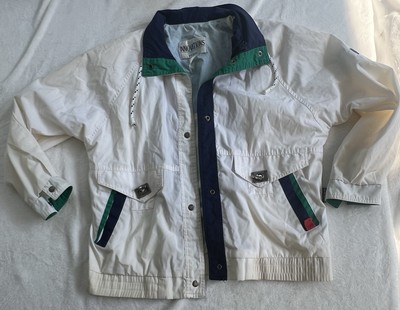 Innovations by Izzi Vintage 1980s Retro White Jacket 24 x25''