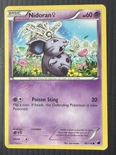 Nidoran F 40/116 Common Plasma Freeze Pokemon Heavily Played