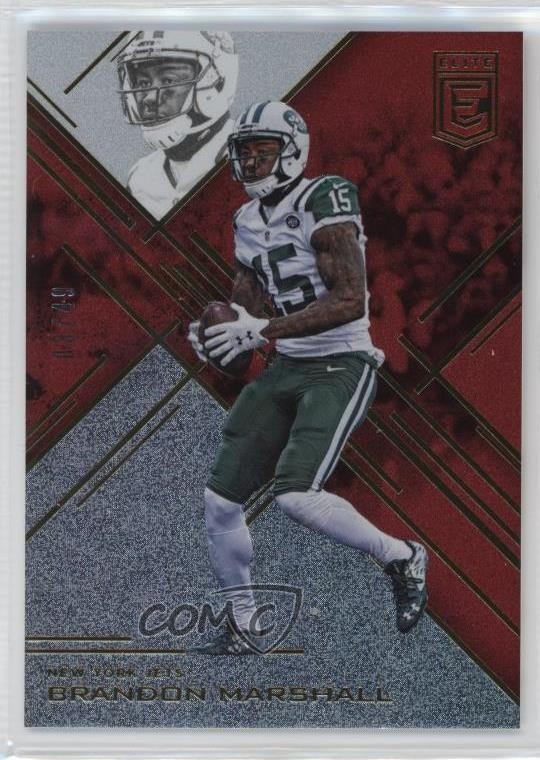 2016 Donruss Elite Red 3/49 Brandon Marshall #25 1l0s