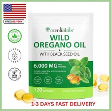 Resilia Oil Of Oregano With Black Seed Oil 6,000MG