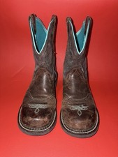 Ariat Western Equestrian Boots Brown Style 10016238 Size US 7B