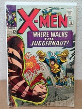X-Men 13, 1965 (Second Appearance Of Juggernaut) 5.0 VG/F