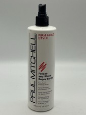 Paul Mitchell Firm Hold Style Freeze Shine Super Hair Spray 16.9oz