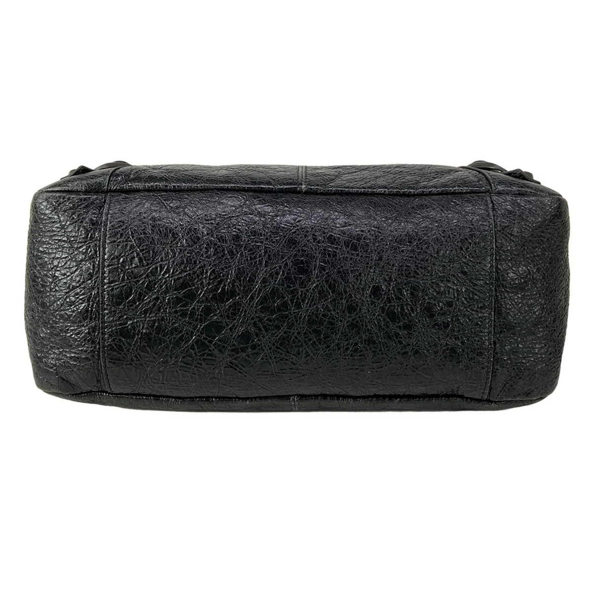 BALENCIAGA Le City Moto 846188 Black Leather Handbag | eBay