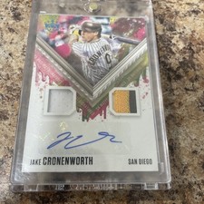 2021 Panini Diamond Kings - Dk Material Signatures /25 Jake Cronenworth #DKMS-JC