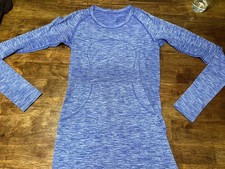 Lululemon Shirt size 6 Swiftly Tech Long Sleeve Breeze Relaxed Fit purple