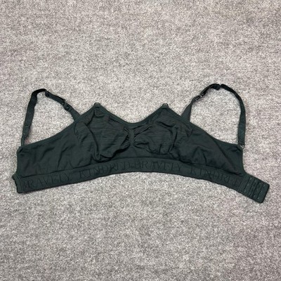 Kindred Bravely Bra Womens S Busty Green Nursing Wireless Maternity Adjustable