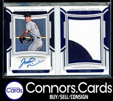 Jacob Misiorowski Auto 2023 Panini National Treasures Jumbo Patch Booklet /99