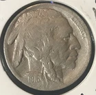 🦬 1916 p FS-402 2 Feather ERROR 🪶🪶 5c Buffalo Nickel 🦬 A+ Restoration 🌤🇺🇸