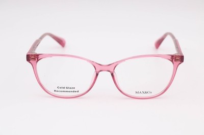 Max&Co Mo5115 074 Pink Cat Eye Eyeglasses Frames 50-14-140