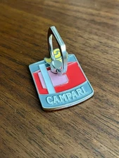 Campari Negroni Cocktail Enamel Phone Ring Stand **BRAND NEW**
