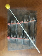 Antique 4 NOTE XYLOPHONE RAILROAD DINNER CHIME