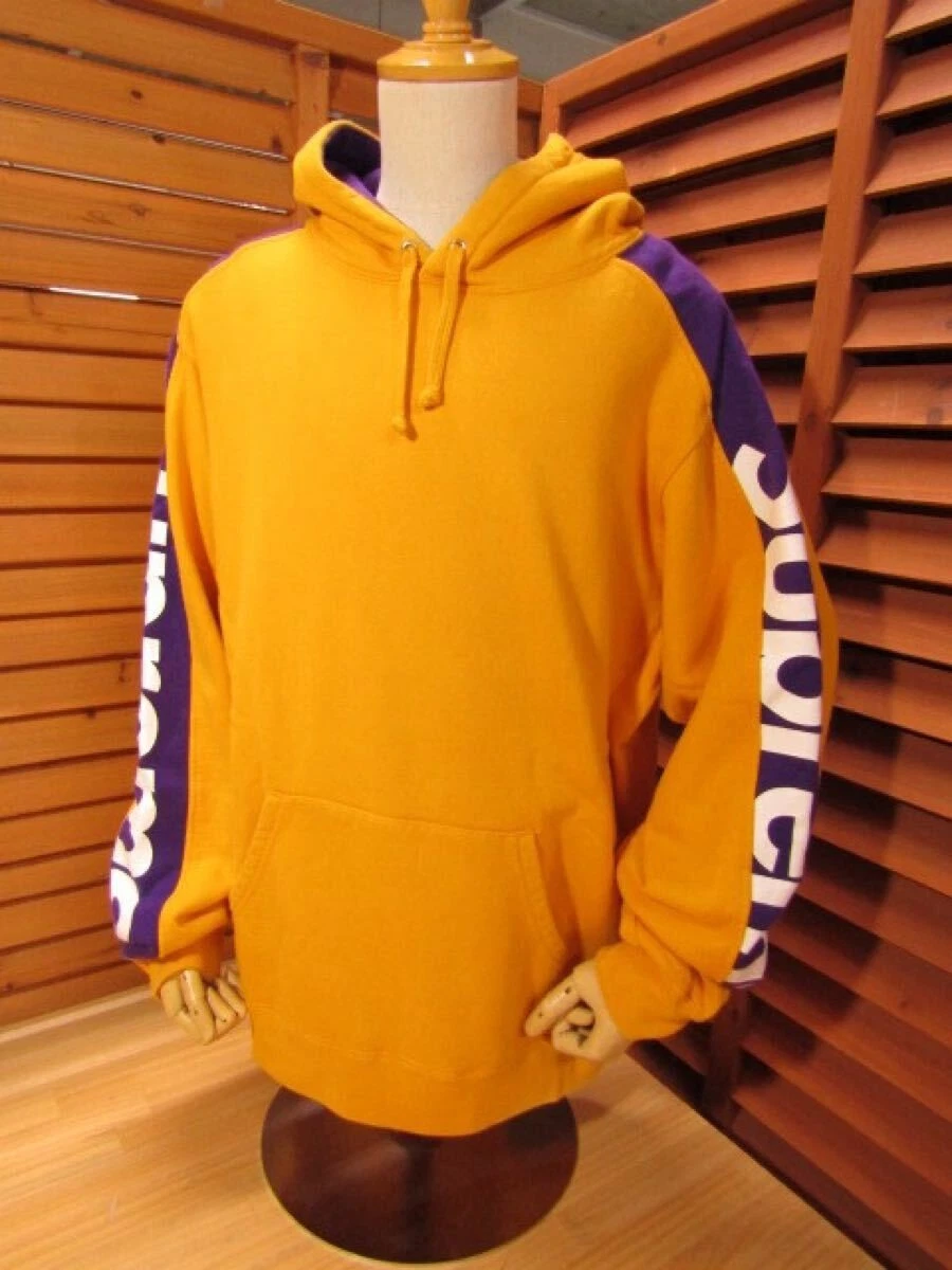 Sweat à capuche Y Free M3 064 Supreme Supreme 18ss Sideline Gold Sweatsh