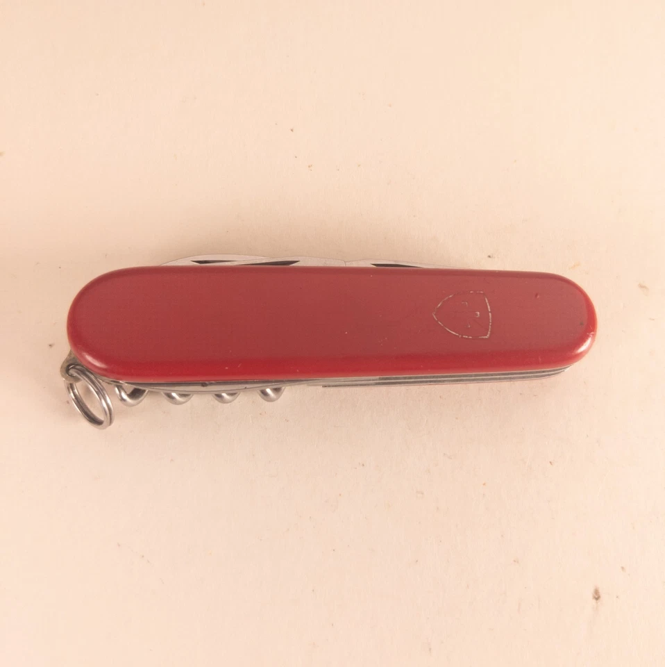 Navaja suiza Victorinox Spartan 1982-1984 roja 91 mm escudo grabado Foto 4 de 4