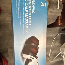 RENPHO Shiatsu Foot Calf Massager Heat Remote Timer Kneading Air Compression