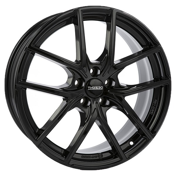 ALLOY WHEEL DEZENT TO BLACK 7.5X18 5X114.3 BLACK WJA