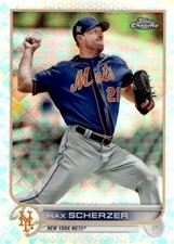 2022 Topps Chrome Logofractor Edition #76 Max Scherzer
