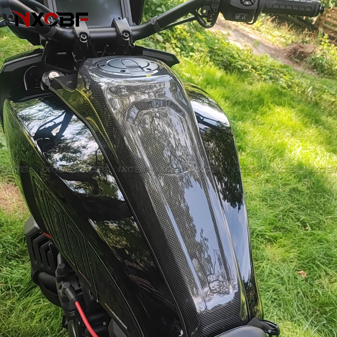 For 2021+ Harley Davidson Pan America 1250 Carbon Fiber Tank Pad