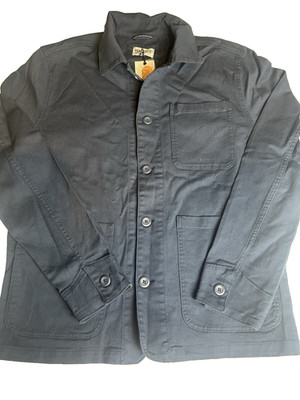 Research Garments Men s Cotton Navy Overshirt Size L-XL BNWT  (H)