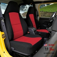 Seat Covers For Jeep Wrangler Tj 1997 1998 1999 2000 Tj 1997-2002 Front Red Seat Covers For Jeep Wrangler Tj 1997 1998 1999 2000 Tj 1997-2002 Front Red