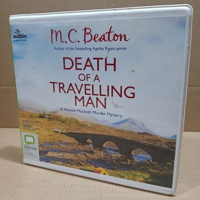 Audio Book CD M C Beaton 'Death of a Travelling Man' (ex library)