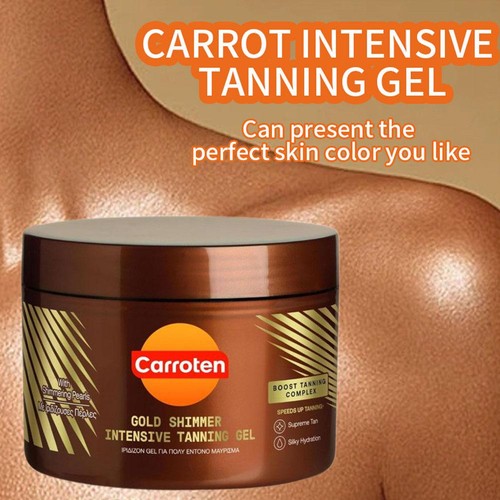 1-5PCS CARROTEN Gold Intensive Tanning Gel Instant Tan Enhancer Per 150ml/5.28OZ - Picture 10 of 19