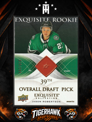 2020-21 Exquisite Collection '06-'07 Retro Rookies JASON ROBERTSON #06R-JR /299