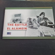 ISLE OF MAN 2023 THE BATTLE OF EL ALAMEIN BOOKLET MNH