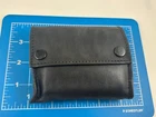 Judd's Very Nice NEW Black Leather Manjure Tobacco Box Pouch