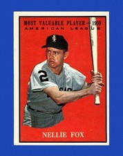 1961 Topps Set-Break #477 Nellie Fox MVP VG-VGEX *GMCARDS*