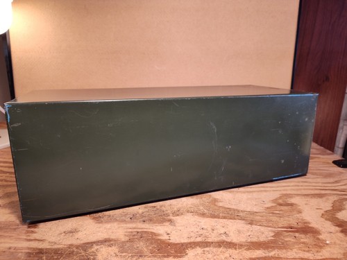 Vintage Steelmaster 16" Industrial Steel File Drawer Green - Made in USA - Picture 6 of 9