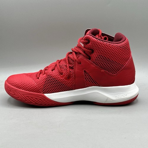 ADIDAS Men Size 6.5 Crazy Bounce Basketball Shoes Sneakers Red White B72768 - Picture 4 of 15