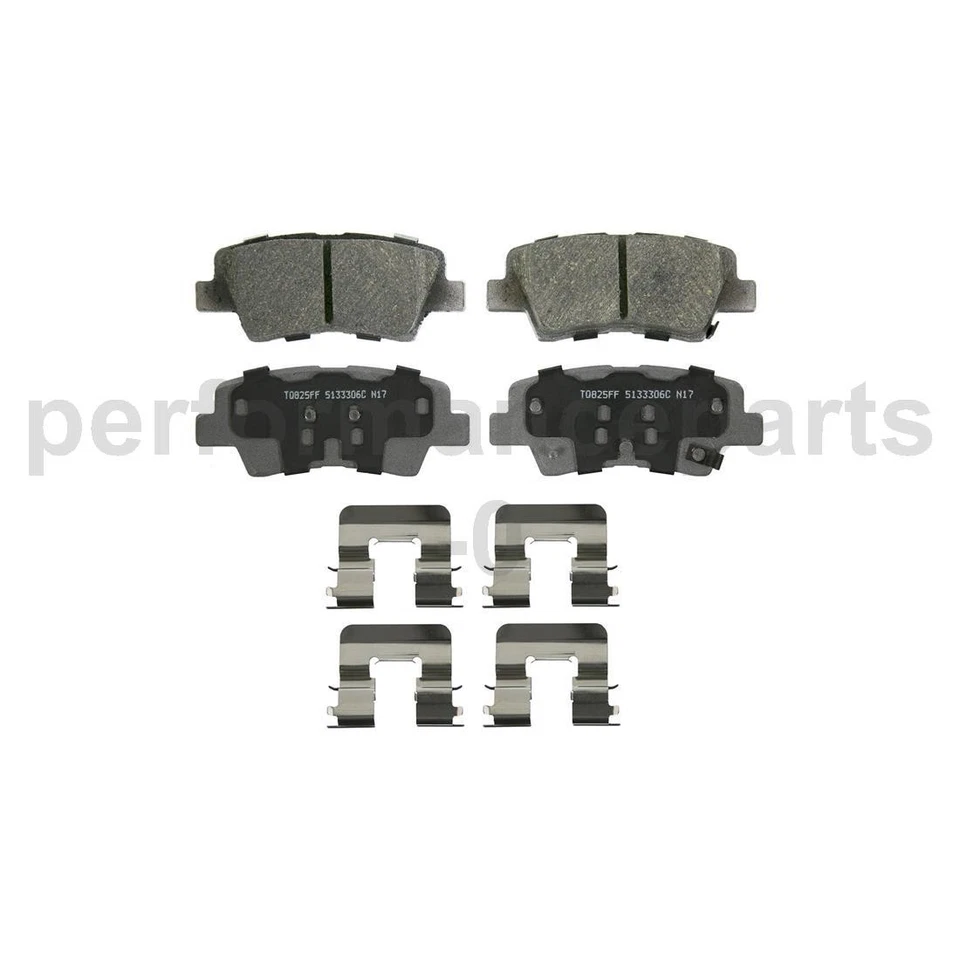 Rear Disc Brake Pad Set Disc Brake Rotor for Hyundai Sonata 2016-2019 - Image 3 of 4