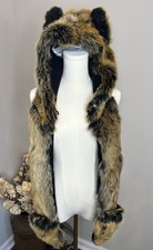 Spirit Hood Faux Wolf Fur Party 
