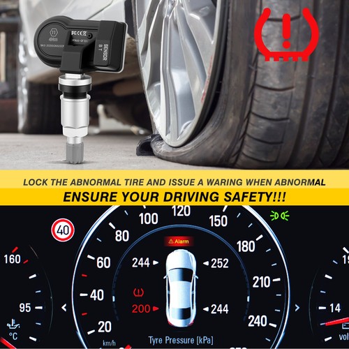 4Pcs TPMS Tire Pressure Monitoring Sensor 315MHz&433MHz for HONDA - Picture 5 of 16