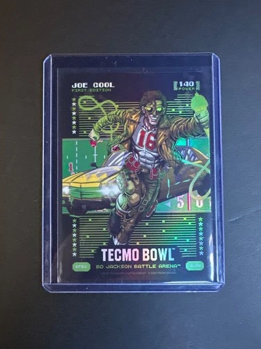 Joe Cool Tecmo Bowl Bo Jackson Battle Arena 140 Glow BF62