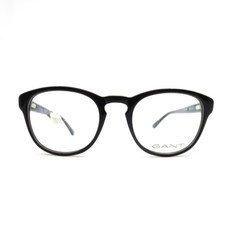 Gant GA3153 001 Eyeglasses Frames Black Full Rim Round Horn Rim 50-20-140
