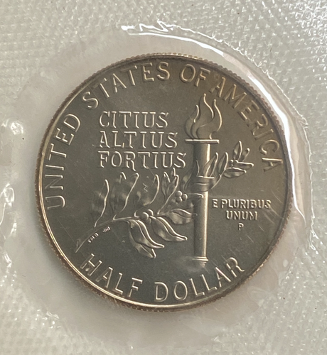 1992 Olympic US Mint Commerative Unc. Half Dollar - Free Shipping - Picture 3 of 3